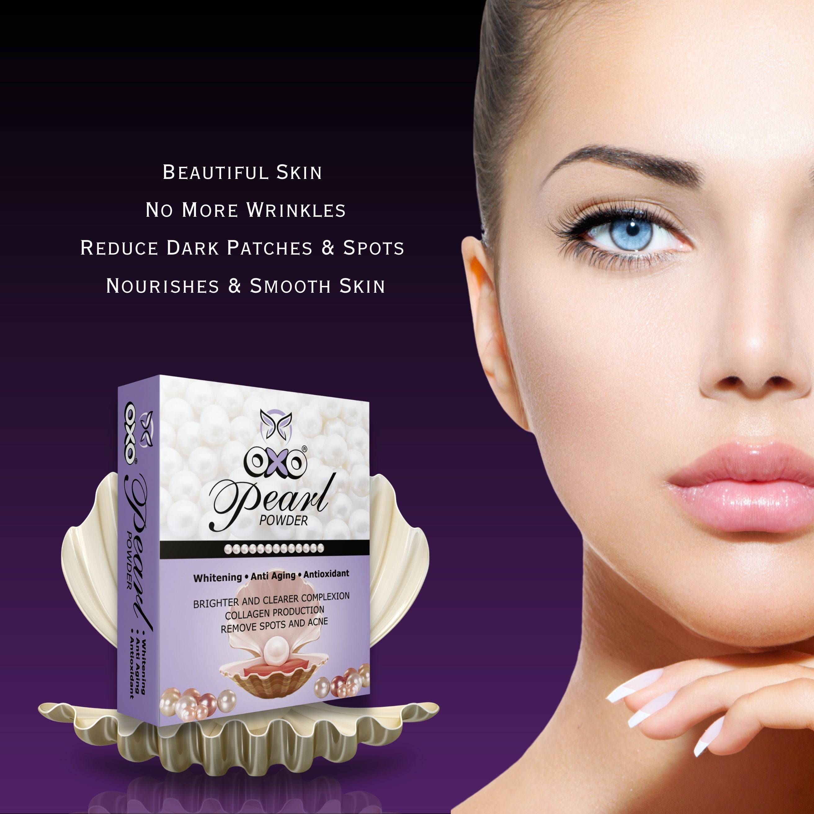 OXO Pearl Powder for Skin Whitening | 1 Gram - OXO SkinCare