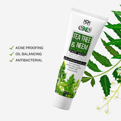 OXO TEA TREE & NEEM FACE WASH | Acne Fighting Solution | 100ml - OXO SkinCare