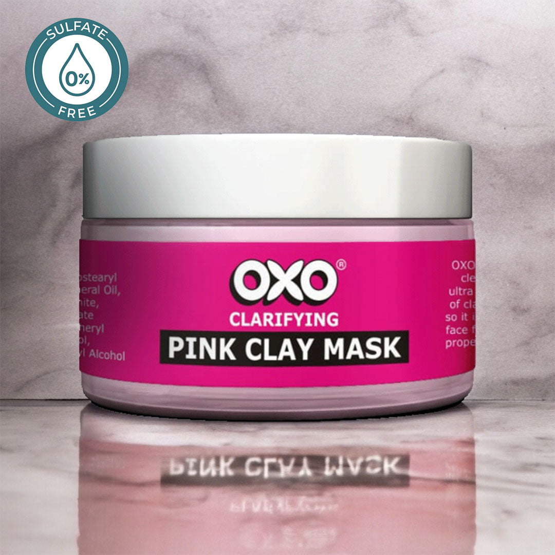 OXO Clarifying Pink Clay Mask 150g. - OXO SkinCare