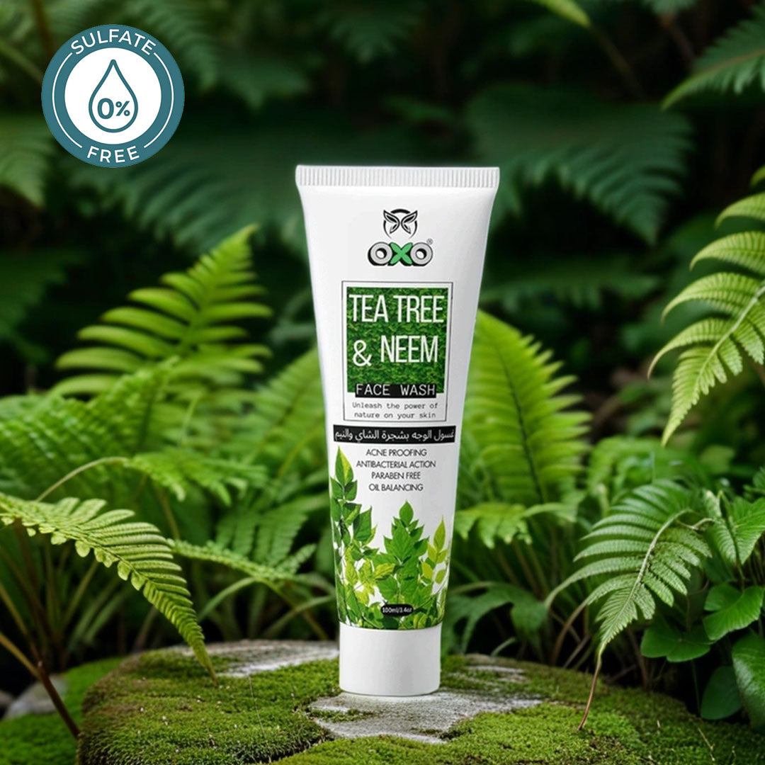 OXO TEA TREE & NEEM FACE WASH | Acne Fighting Solution | 100ml - OXO SkinCare