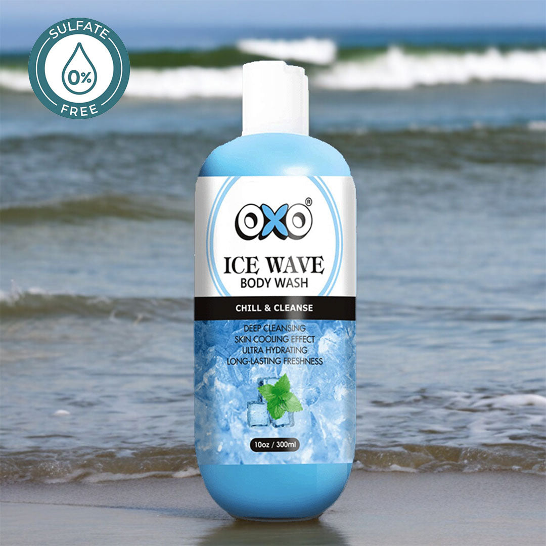 OXO ICE WAVE BODY WASH | REFRESH, COOL & CLEANSE | 300ml - OXO SkinCare