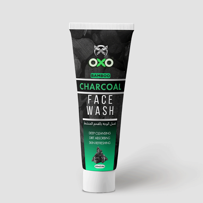 OXO Activated Charcoal Face Wash | Deep Clean & Oil Control | 100ml