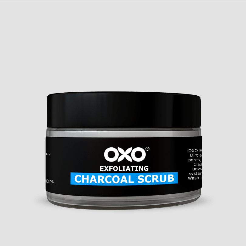 OXO Exfoliating Charcoal Face Scrub 150g.