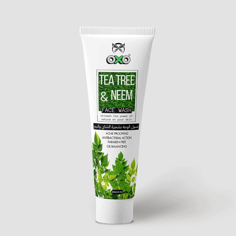 OXO TEA TREE & NEEM FACE WASH | Acne Fighting Solution | 100ml