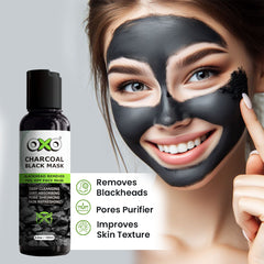 OXO CHARCOAL PEEL OFF MASK 100ml - OXO SkinCare