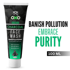 OXO Activated Charcoal Face Wash | Deep Clean & Oil Control | 100ml - OXO SkinCare